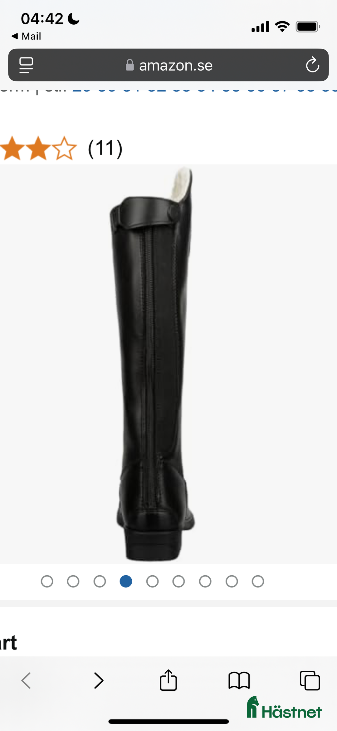 Ridstövlar ryttarutrustning till salu: Helt nya vinter ridstövlar ❄️ i Degeberga - Annons 4