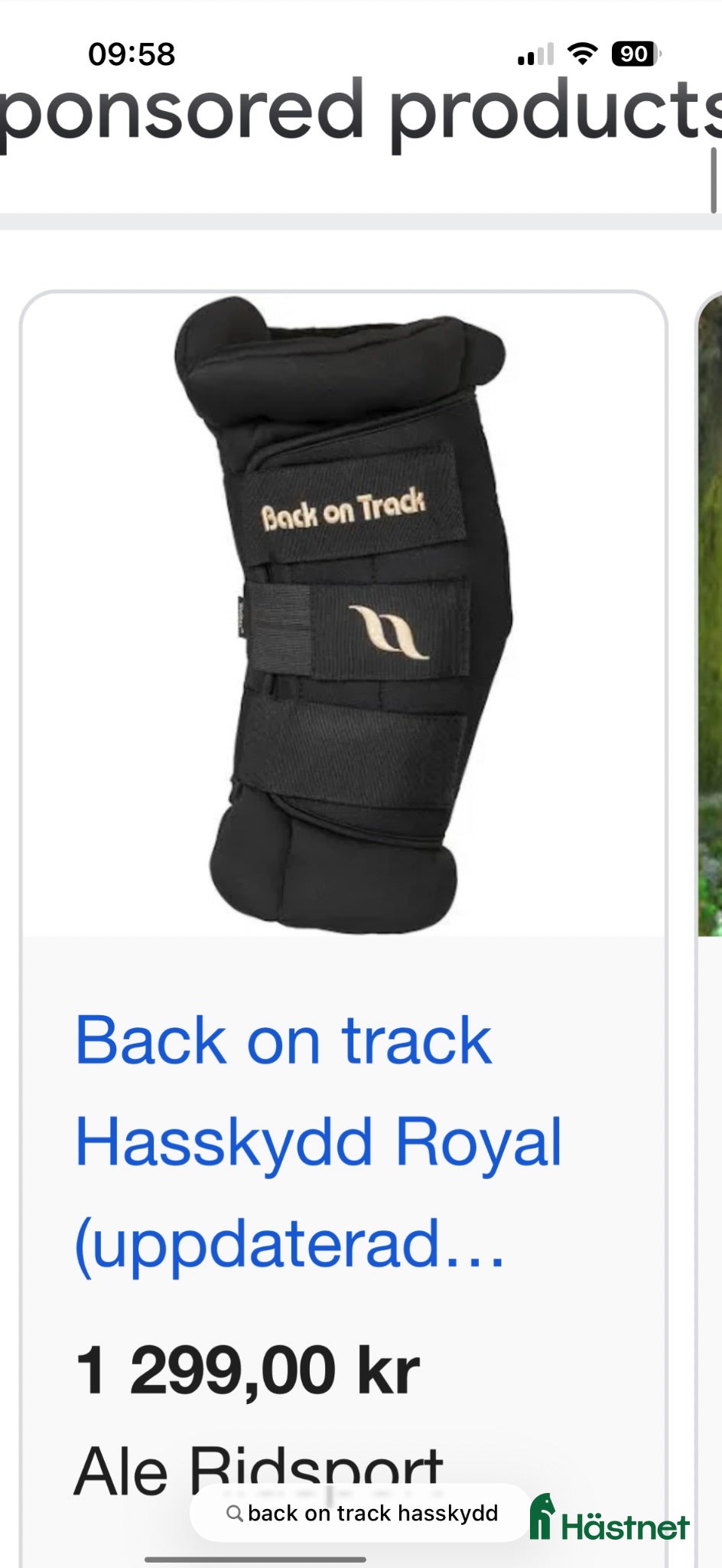 Benskydd hästutrustning Back on track Hasskydd - Annons 12