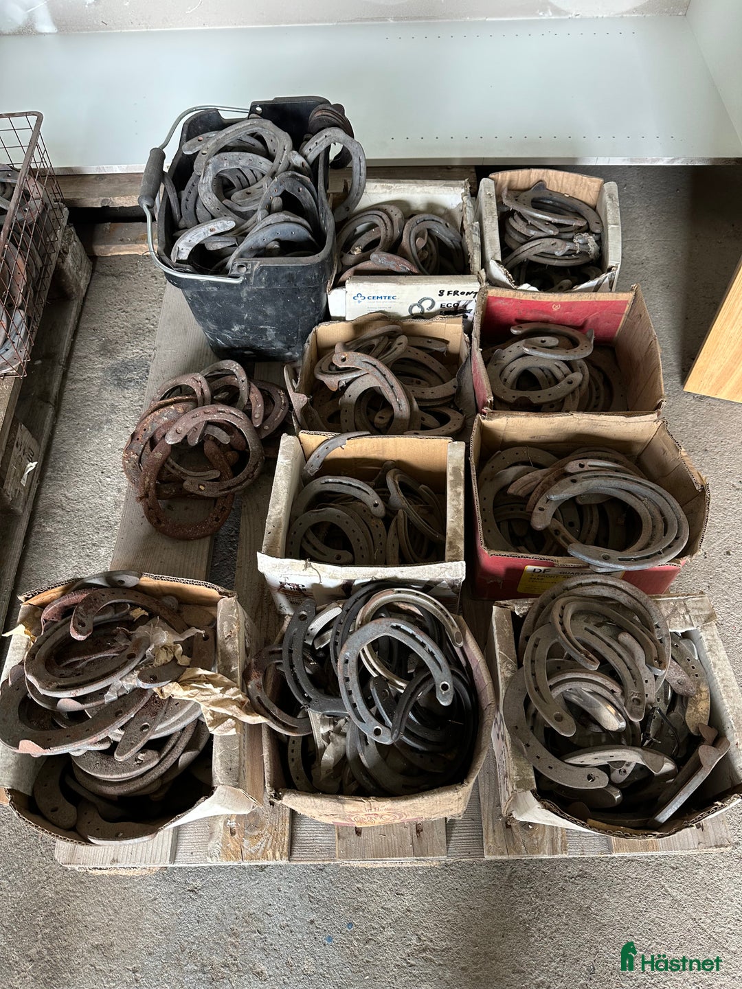 Övrig utrustning övrig utrustning till salu: Nya hästskor i olika storlekar och modeller i Hörby - Annons 1