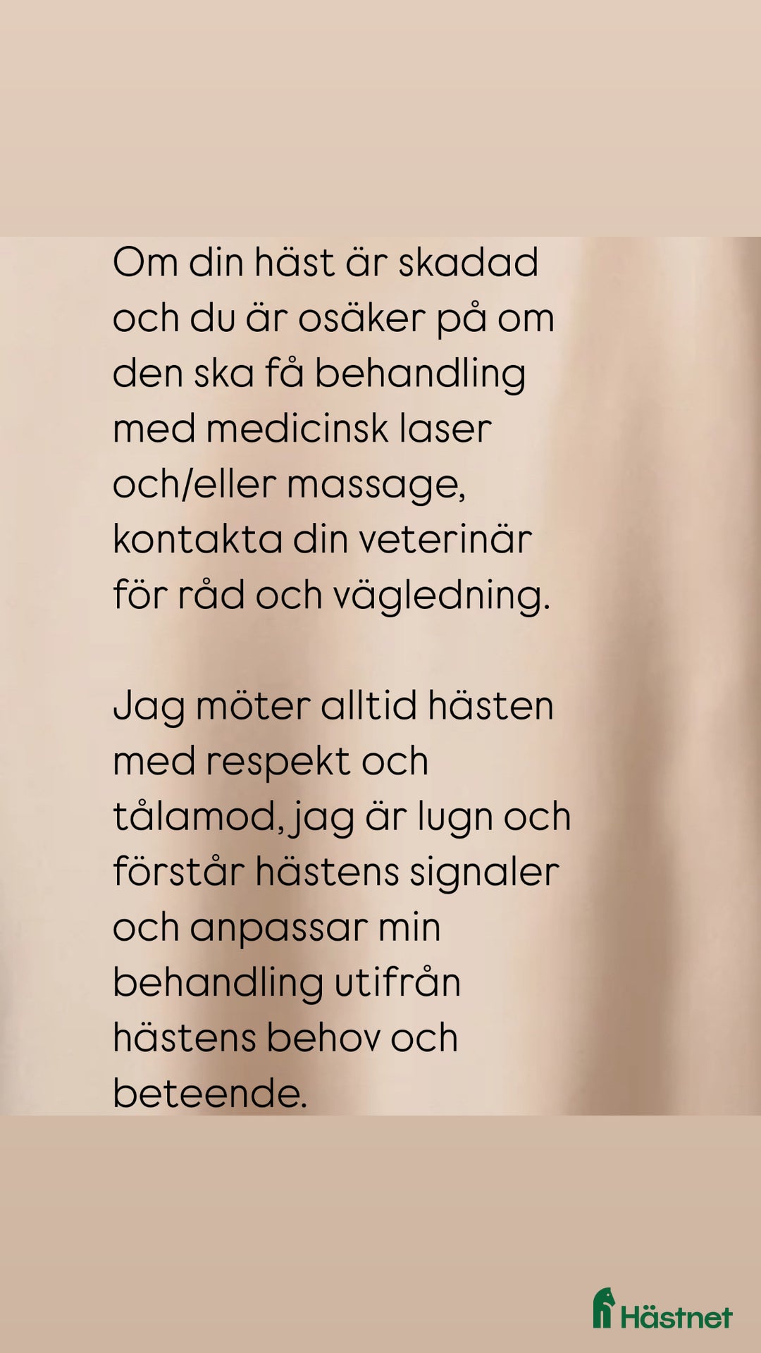  hästservice finnes: Häst massage och laser behandling  i Oxie - Bild 7