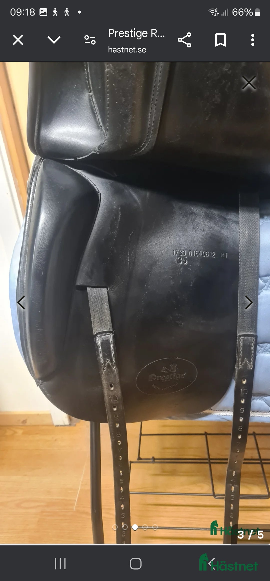 Sadlar hästutrustning till salu: Prestige Roma dressyrsadel  i Sala - Annons 8