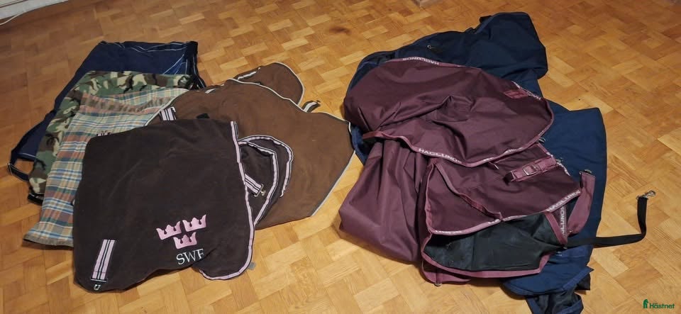 Täcken hästutrustning Täckespaket strl 115, 7 täcken för 1200 kr! i Söderåkra - Annons 12