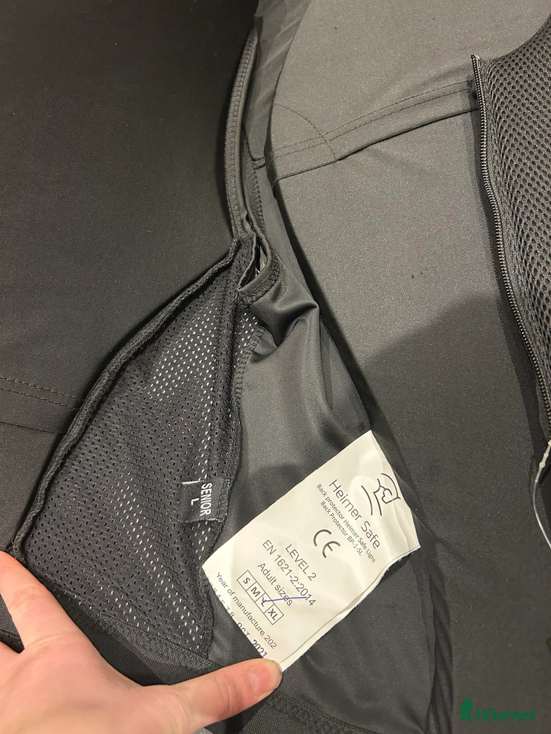 Säkerhetsvästar ryttarutrustning till salu: Fint ryggskydd level 2 i Kungälv - Annons 3