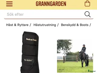 Benskydd hästutrustning Back on Track, arbetsdamasker S i Visby - Annons 5