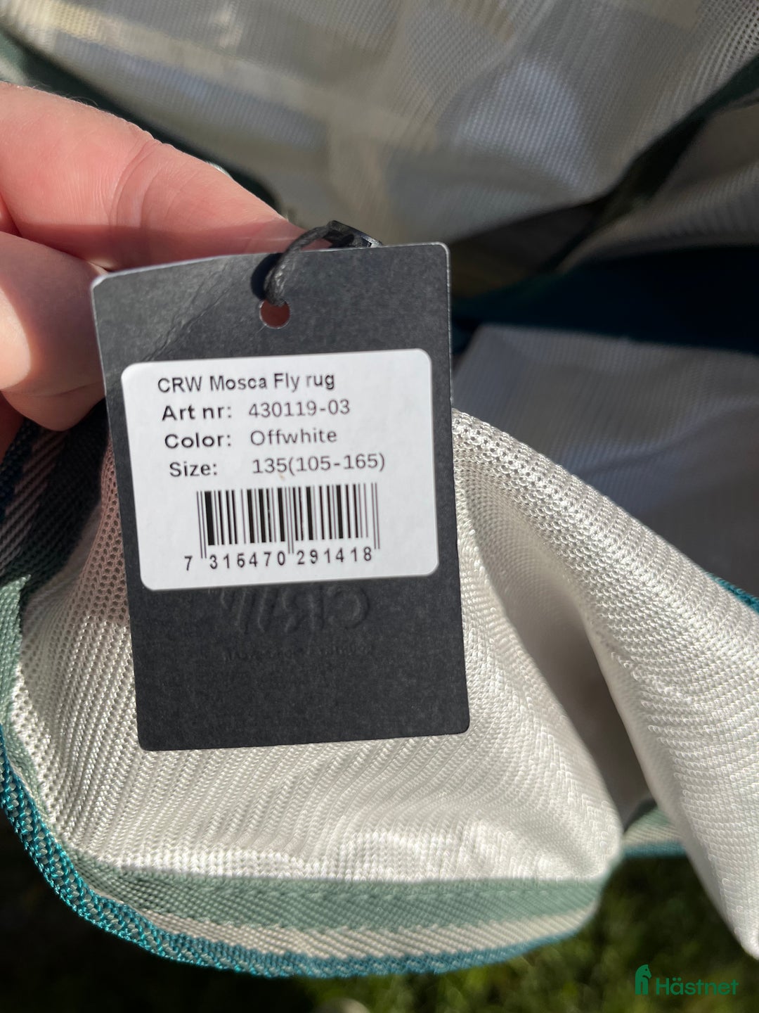 Täcken hästutrustning till salu: CRW flugtäcke med hals, oanvänt i Farsta - Annons 2