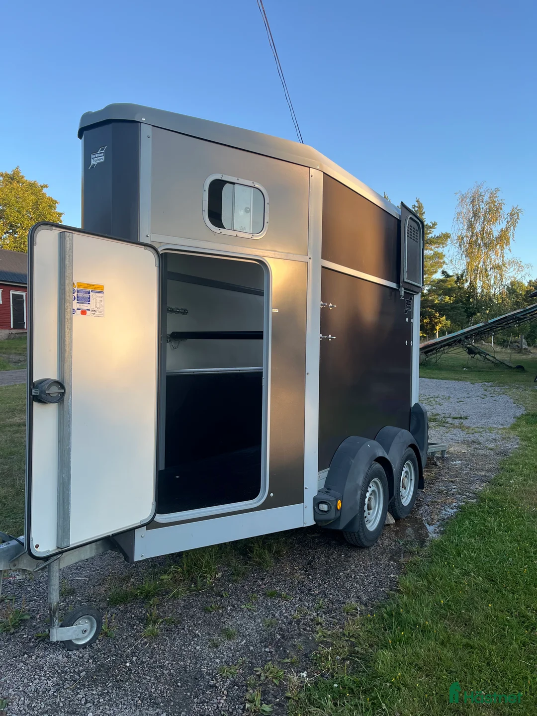 Hästtransporter  fordon & transport till salu: Mycket fint och stabilt enhästarsläp!  - Annons 8