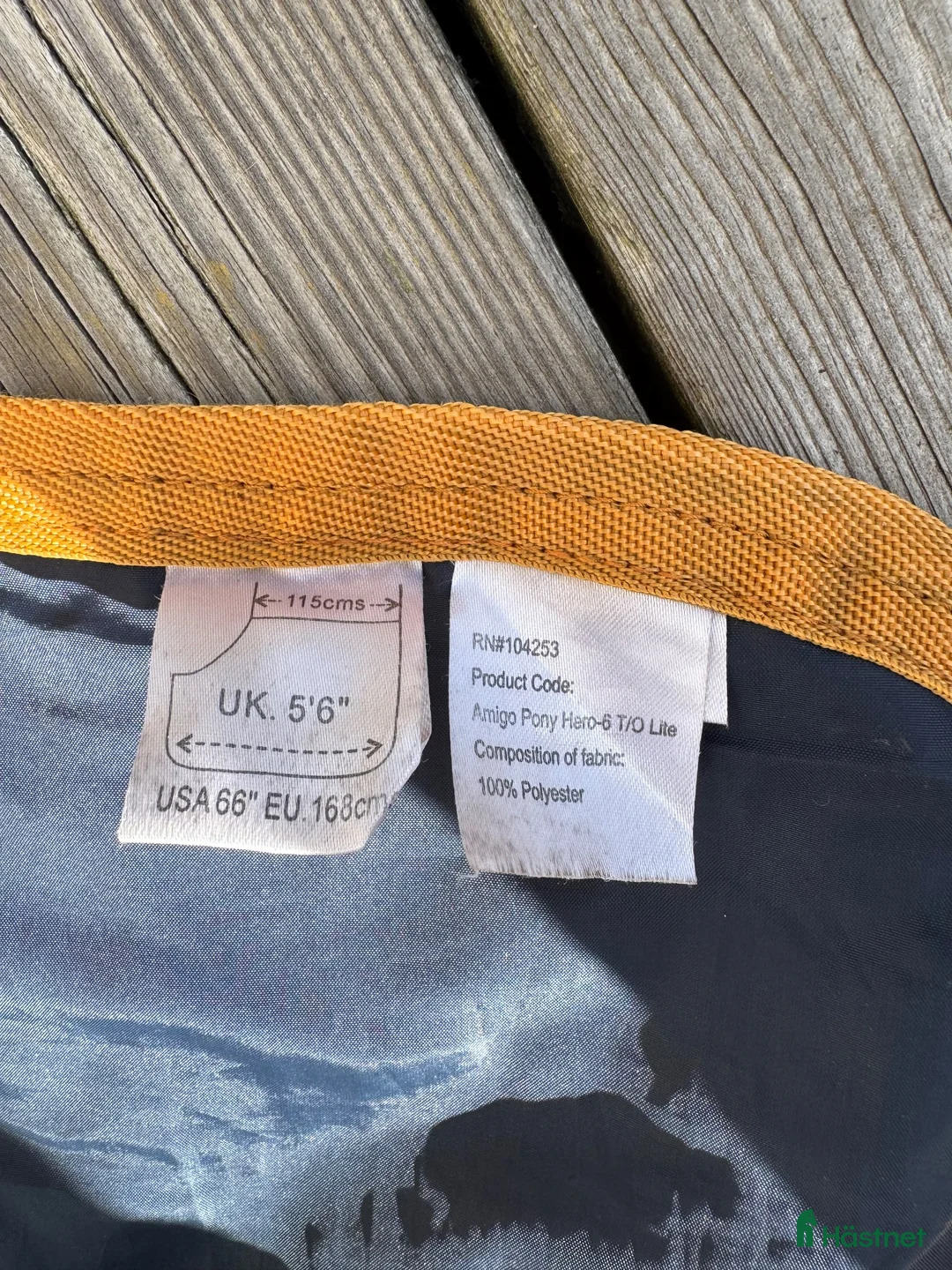 Täcken hästutrustning till salu: Amigo regntäcke - Annons 2