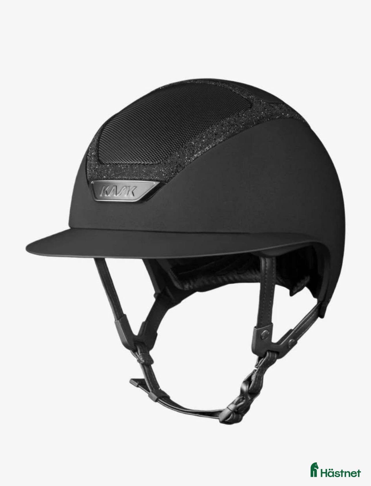 Hjälmar ryttarutrustning till salu: Kask hjälm med glitter och solskärm i Gällstad - Annons 2