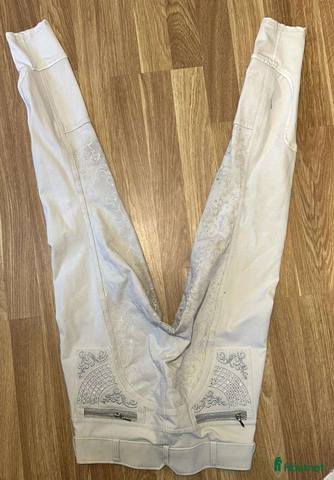 Ridbyxor ryttarutrustning till salu: Tävlingsbyxor strl 36 i Ytterby - Annons 2