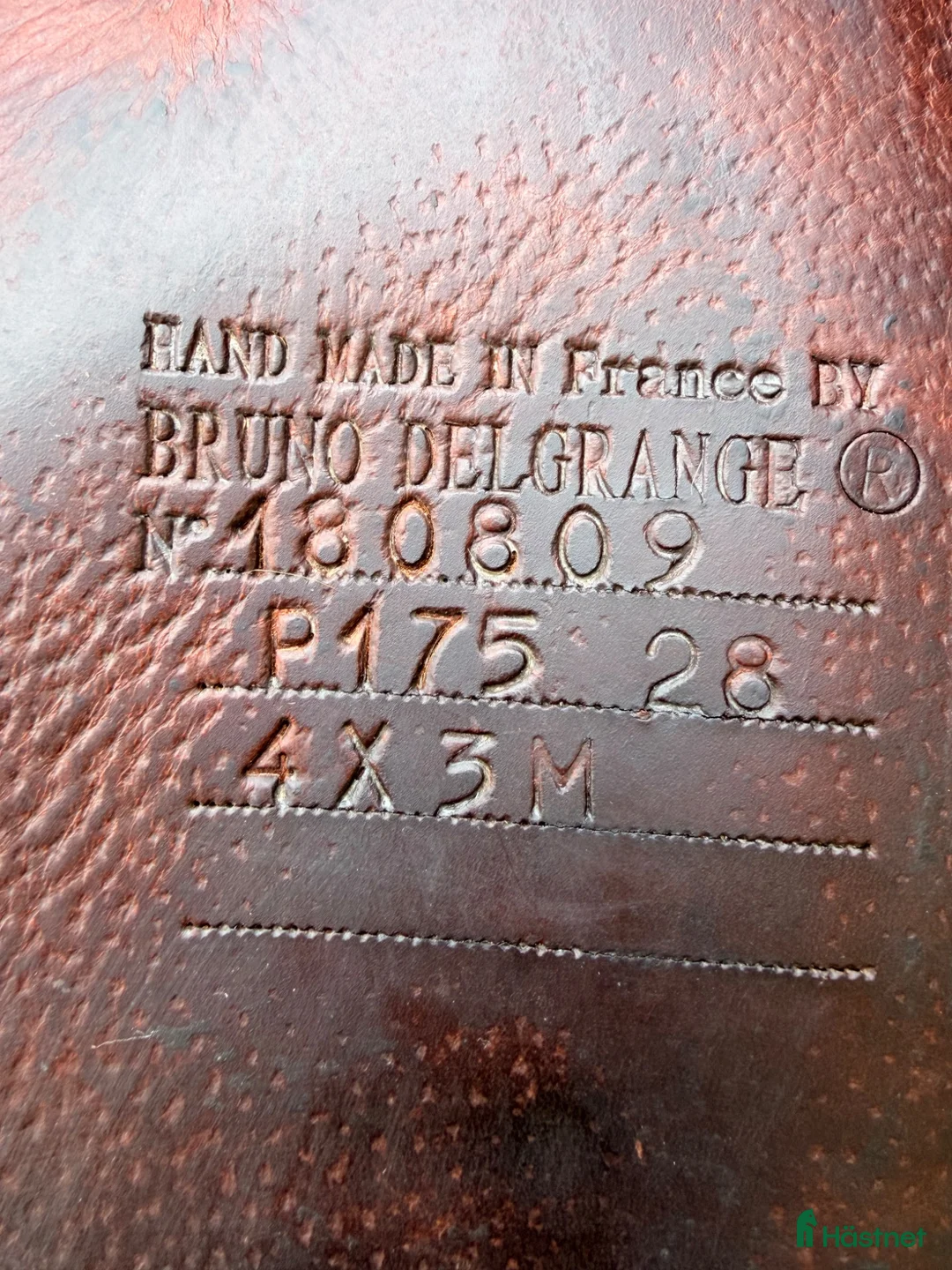 Sadlar hästutrustning till salu: Bruno Delgrange Partition 17,5” - Annons 7