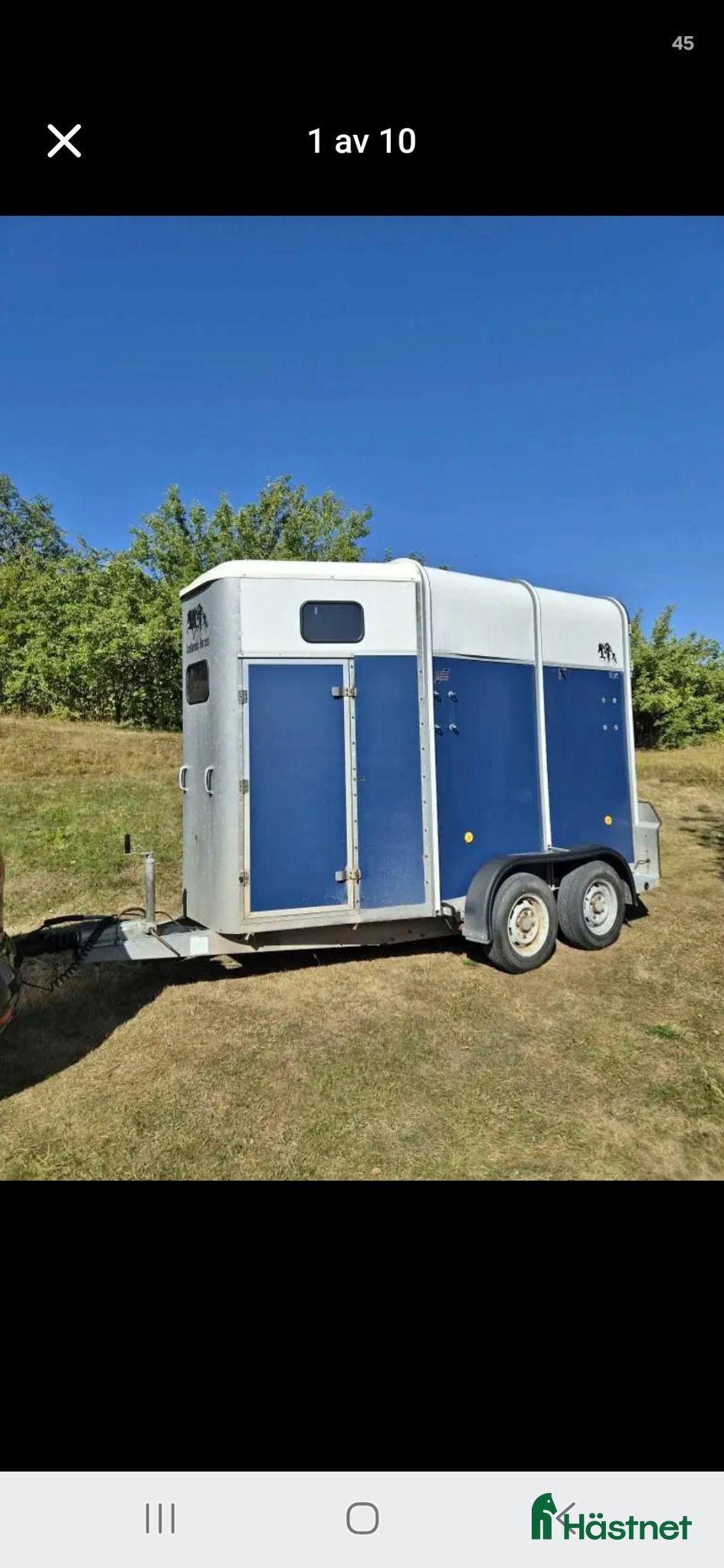 Hästtransporter  fordon & transport till salu: Släp med kombinerad ramp - Annons 10