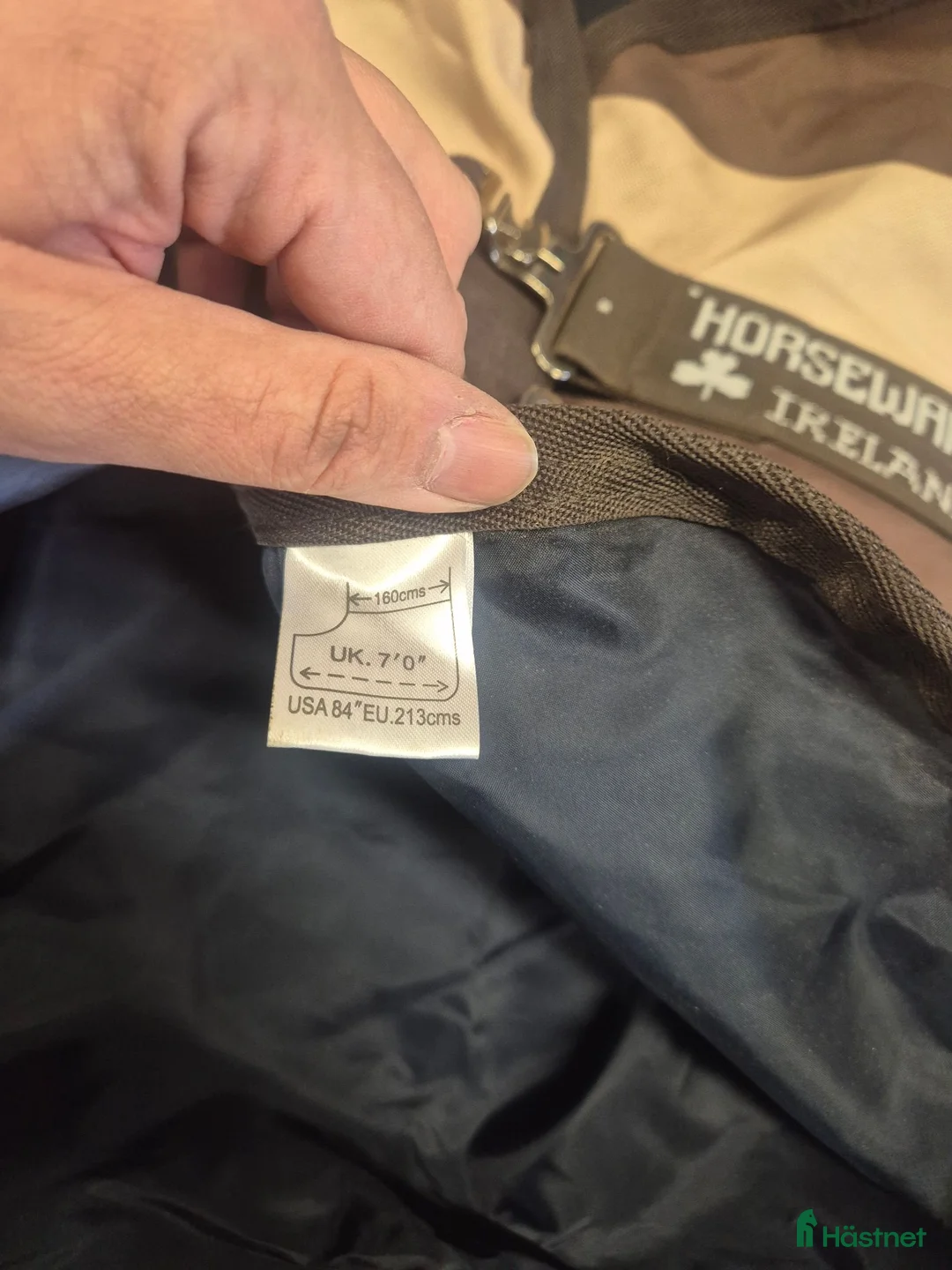 Täcken hästutrustning till salu: Horseware innetäcke 160 - Annons 2