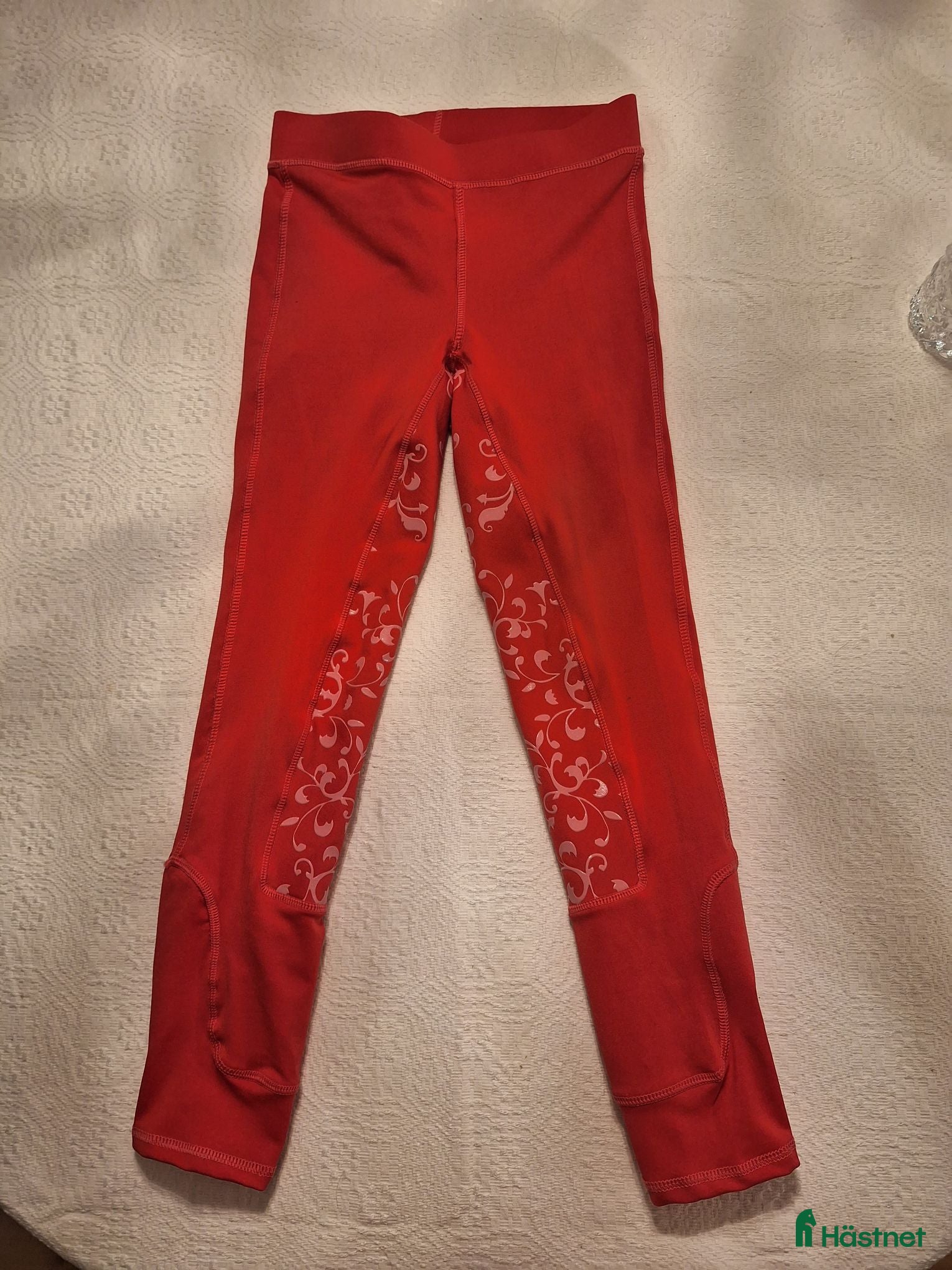 Ridbyxor ryttarutrustning till salu: Rosa ridbyxor storlek 140 i Sturkö - Annons 21