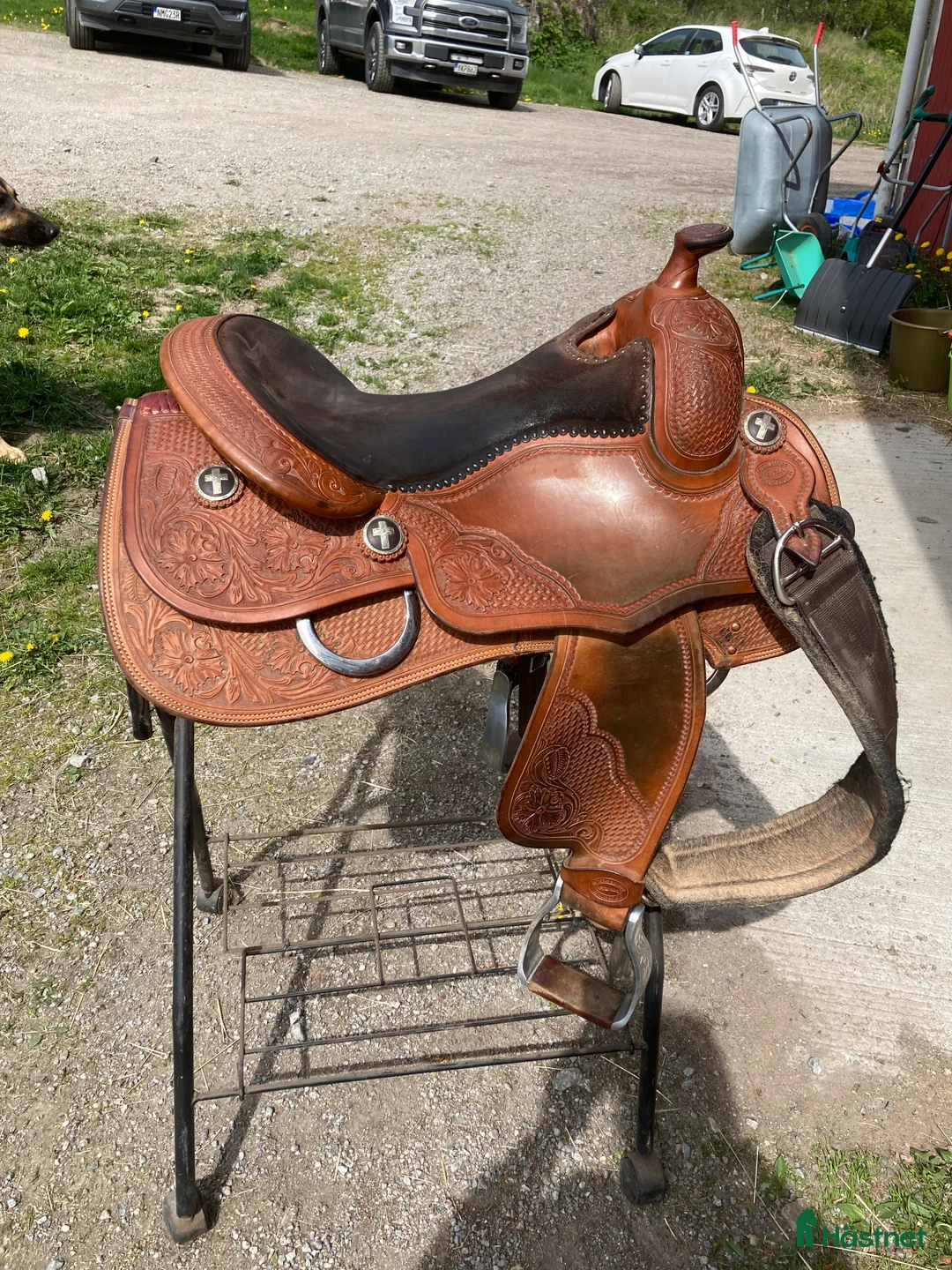 Sadlar hästutrustning till salu: Westernsadel reining Don Rich  i Stockholm - Annons 2