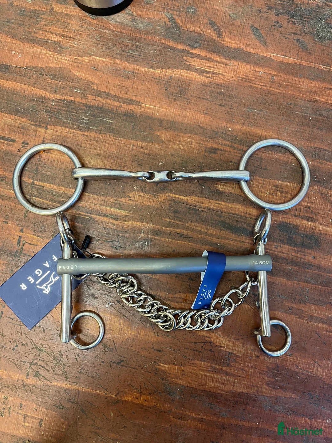 Bett hästutrustning till salu: Kandarstång Fager 145 - Annons 1