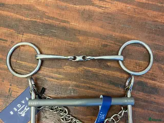 Bett hästutrustning till salu: Kandarstång Fager 145 - Annons 1