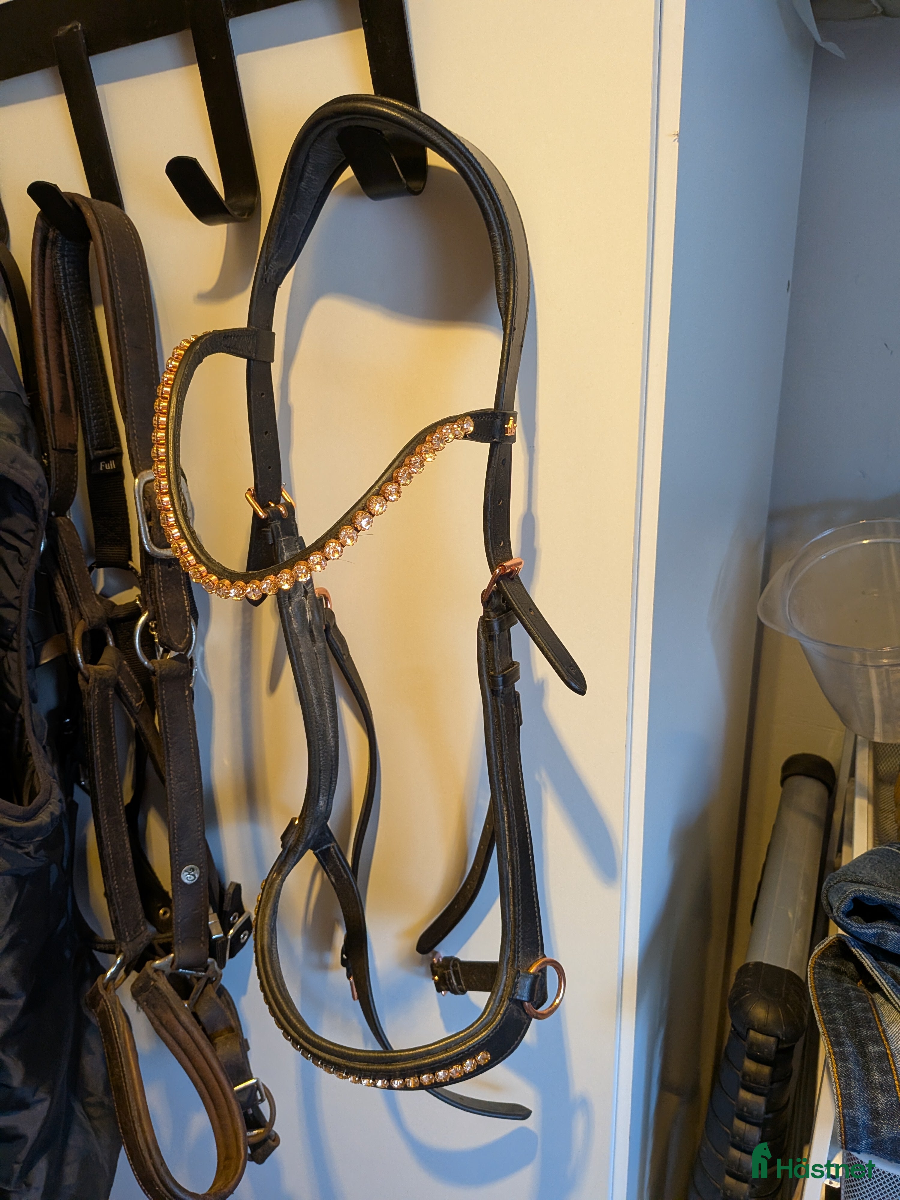 Träns hästutrustning till salu: Bettlöst Crystal Crown - Annons 2
