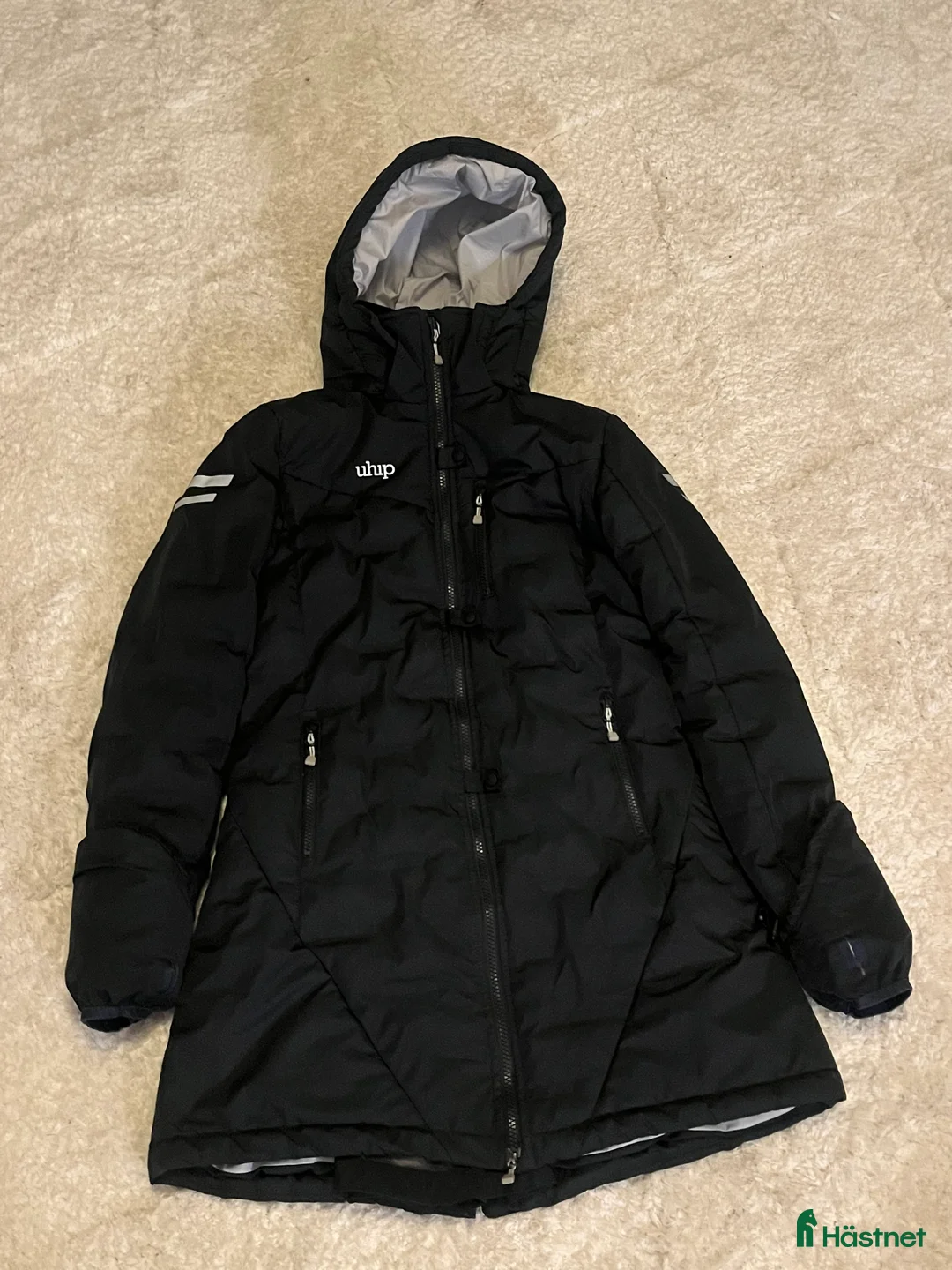 Säkerhetsvästar ryttarutrustning till salu: Säkerhetsväst, lång vinter kappa, ridkjol - Annons 11