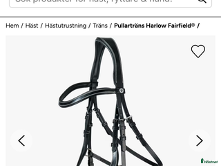 Träns hästutrustning till salu: Pullarträns i Västra Frölunda - Annons 23