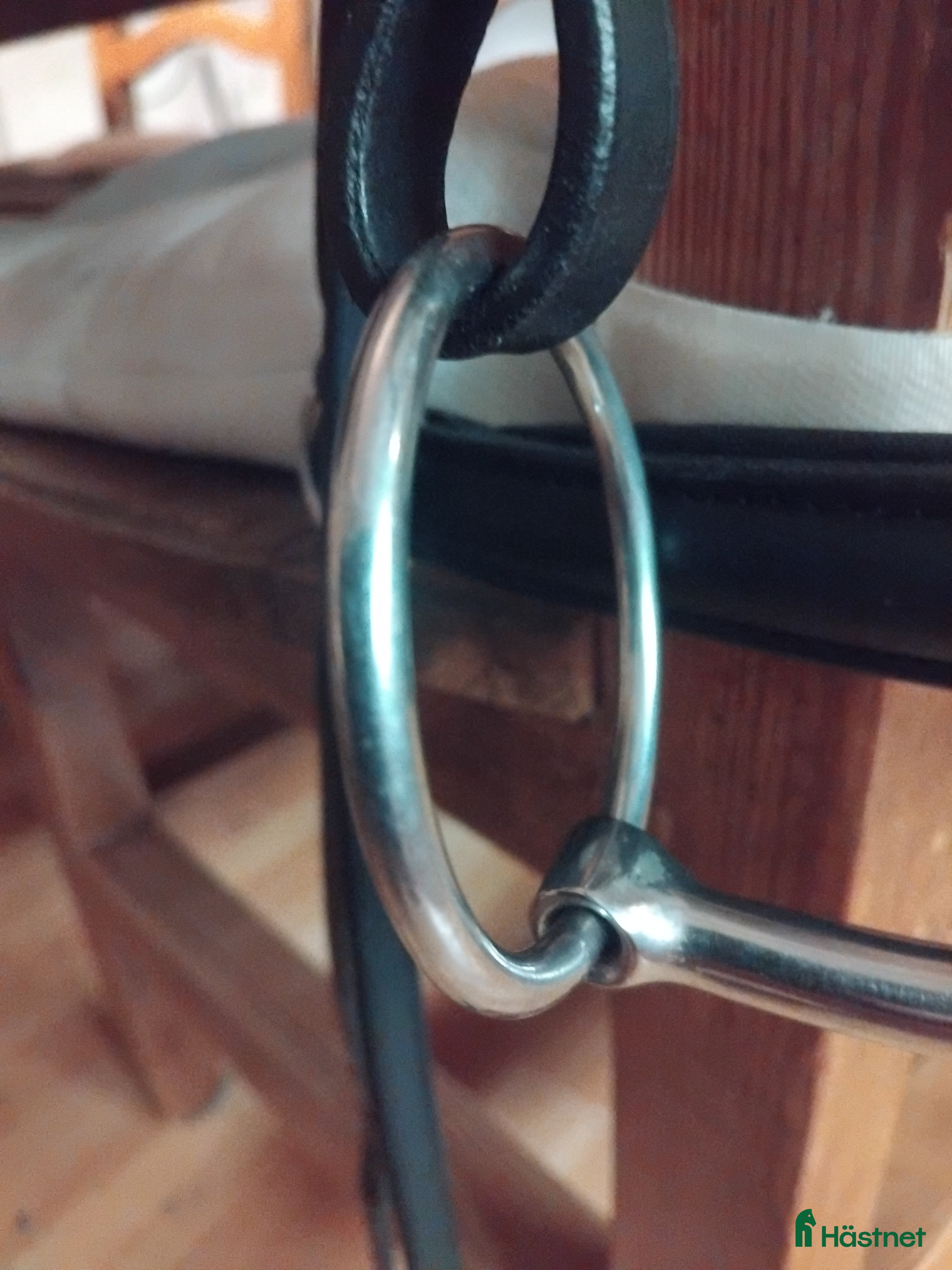 Bett hästutrustning Tunt (10mm) stabillt oledat bett 9,5 cm - Annons 2