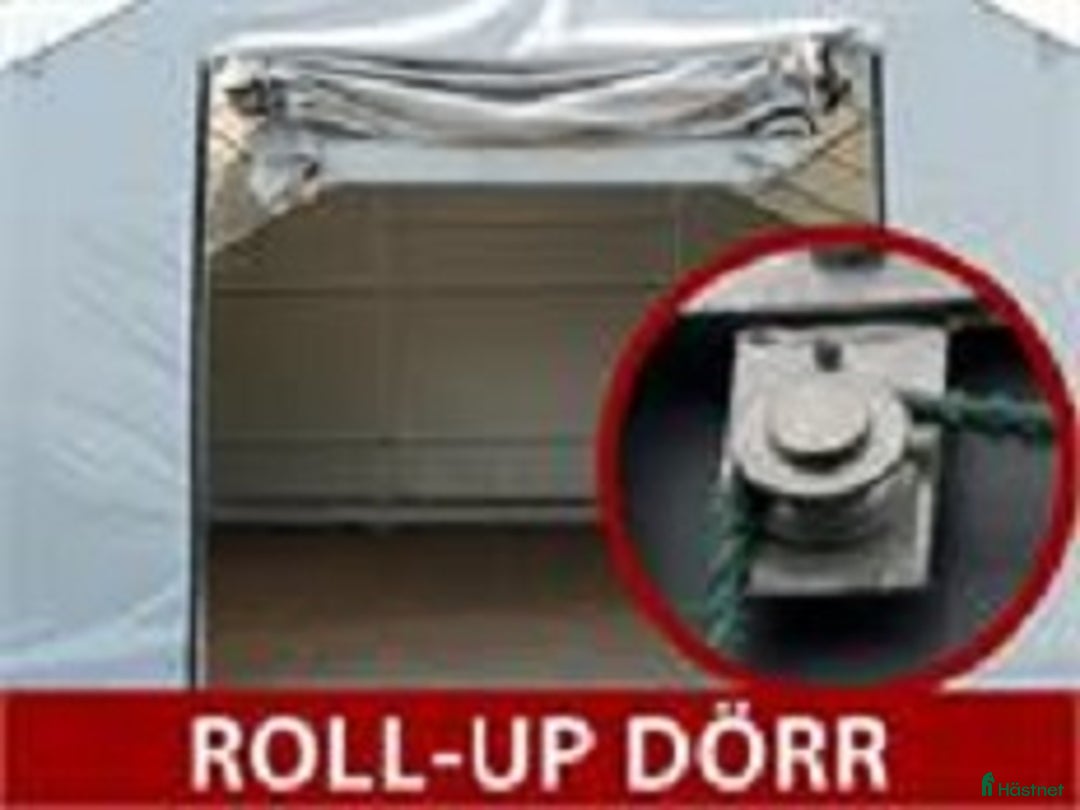 Övrig utrustning övrig utrustning till salu: Lagerhall  Titanium 7 x 7 x 2,5 x 4,2 m Vit/Grå i Sollentuna - Annons 5