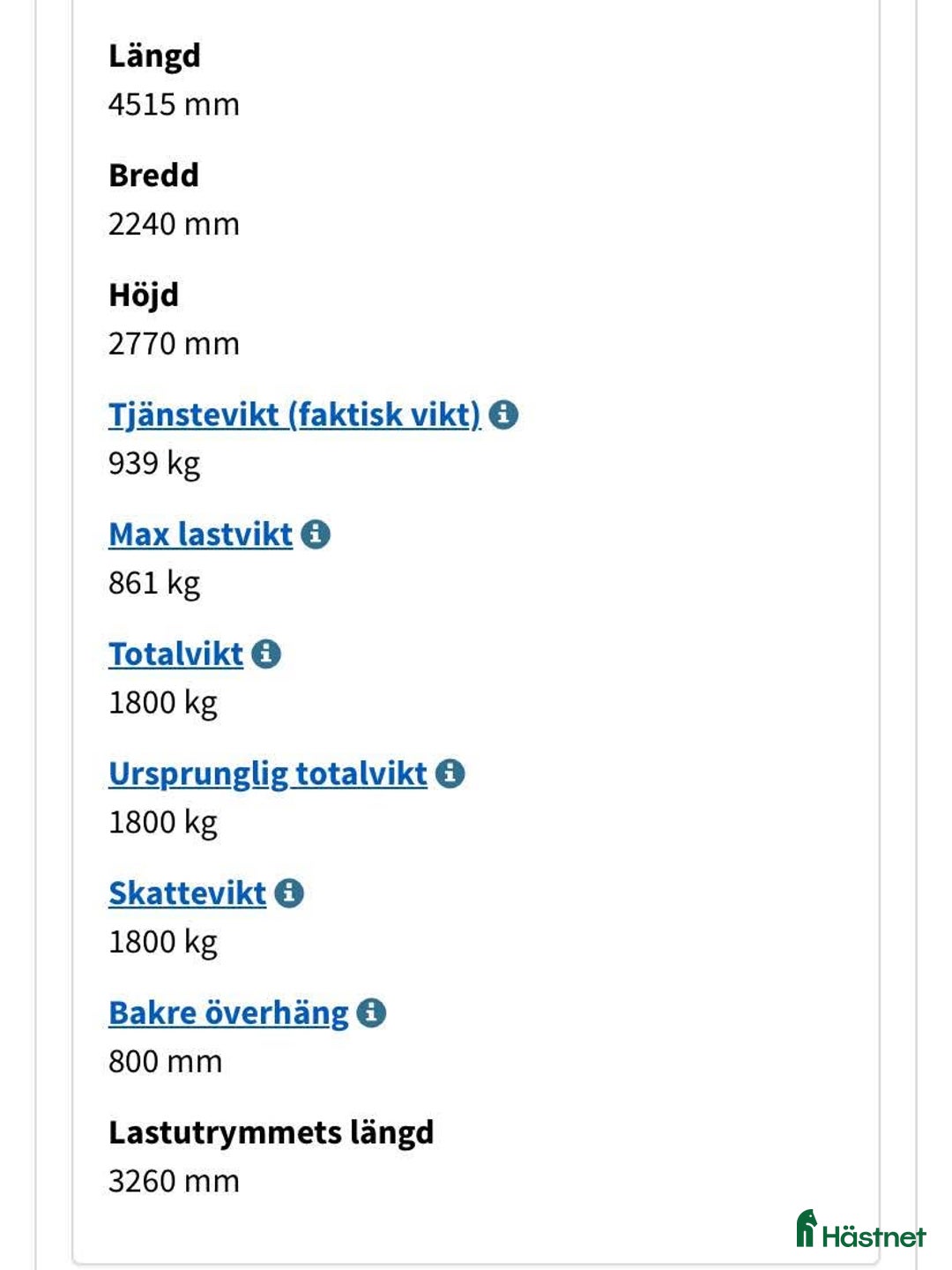 Hästtransporter  fordon & transport till salu: Snygg Böckmann Master i Nossebro - Annons 8