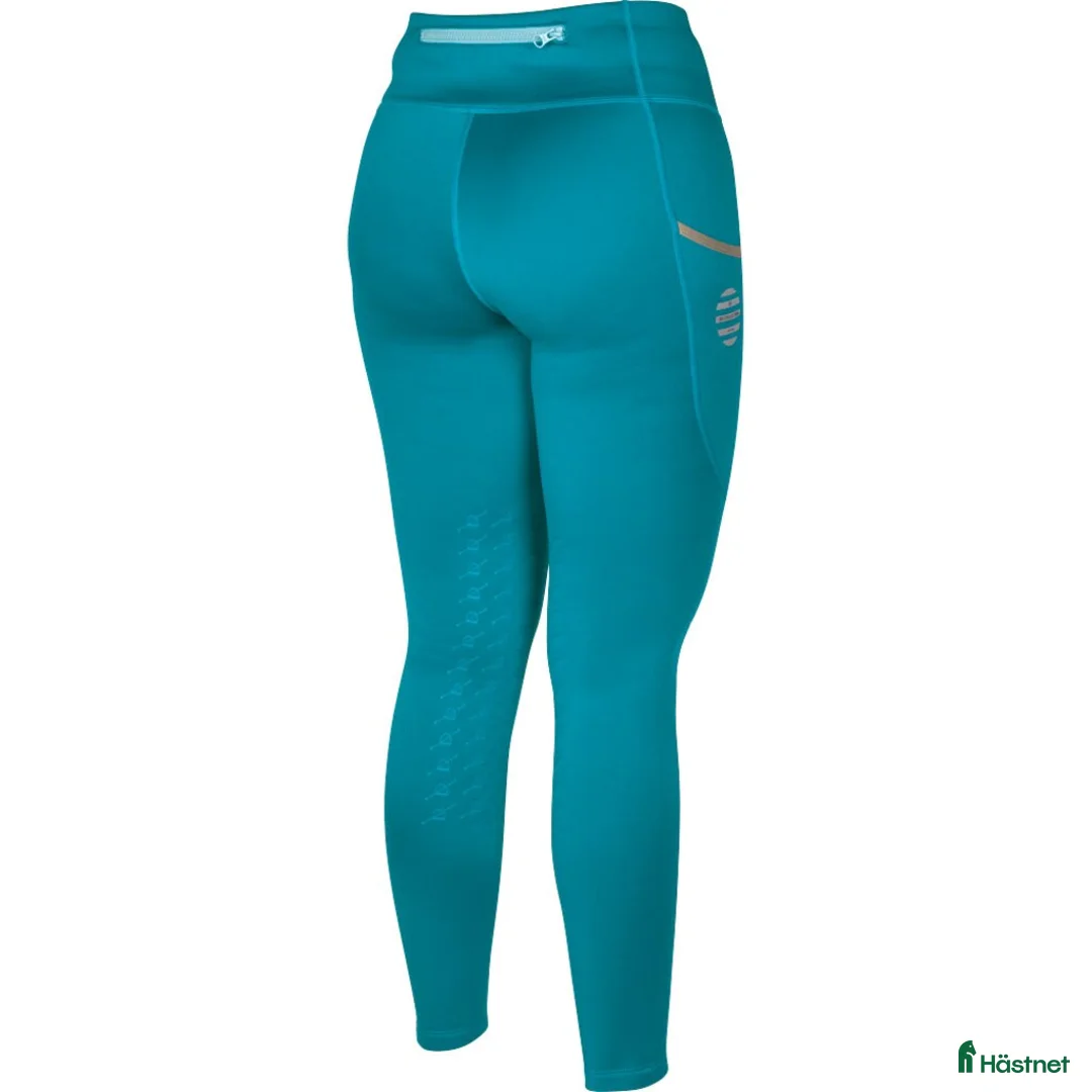 Ridbyxor ryttarutrustning till salu: JH Collection ridtights i turkos färg storlek S  - Annons 2