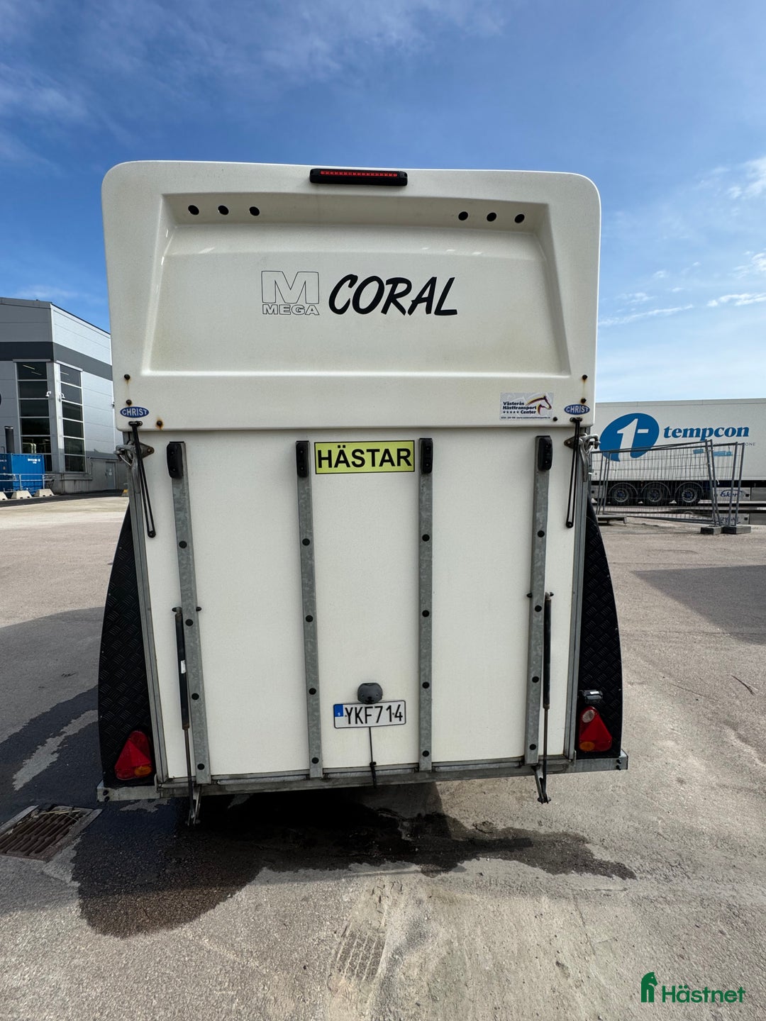 Hästtransporter  fordon & transport till salu: Rymlig och stabil Christ Mega Coral i Västerås - Bild 5