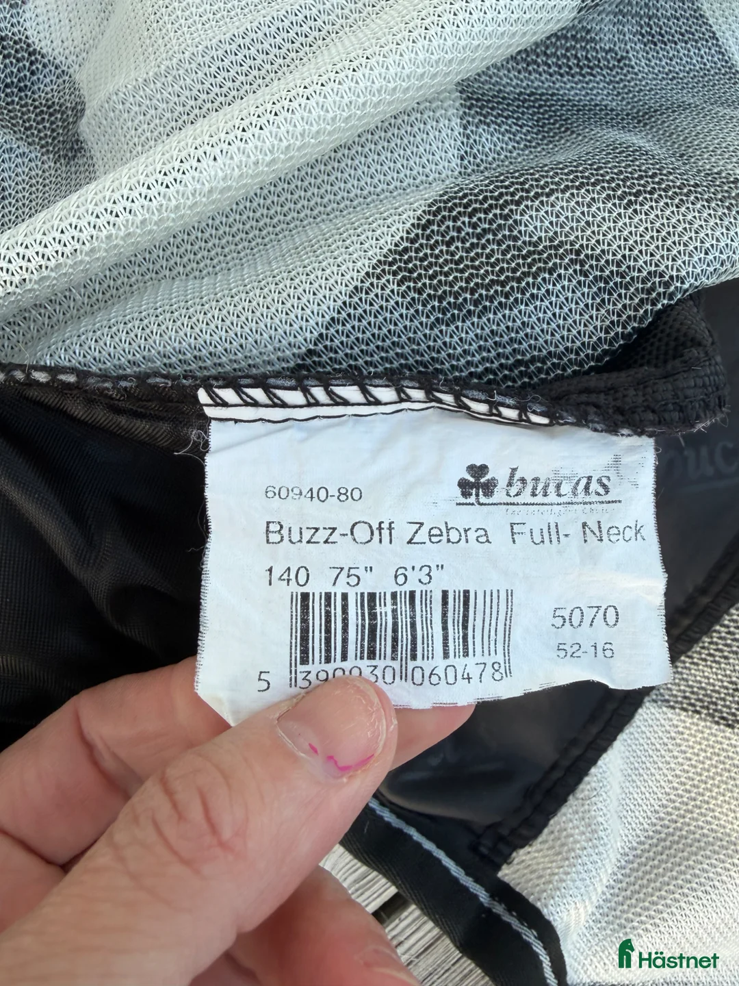 Täcken hästutrustning till salu: Buzz-off Zebra flugtäcke - Annons 3