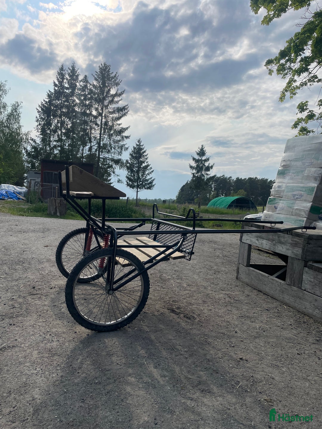 Körsulkys körning till salu: Fin roslagsvagn för mindre ponny!  i Upplands Väsby - Bild 3