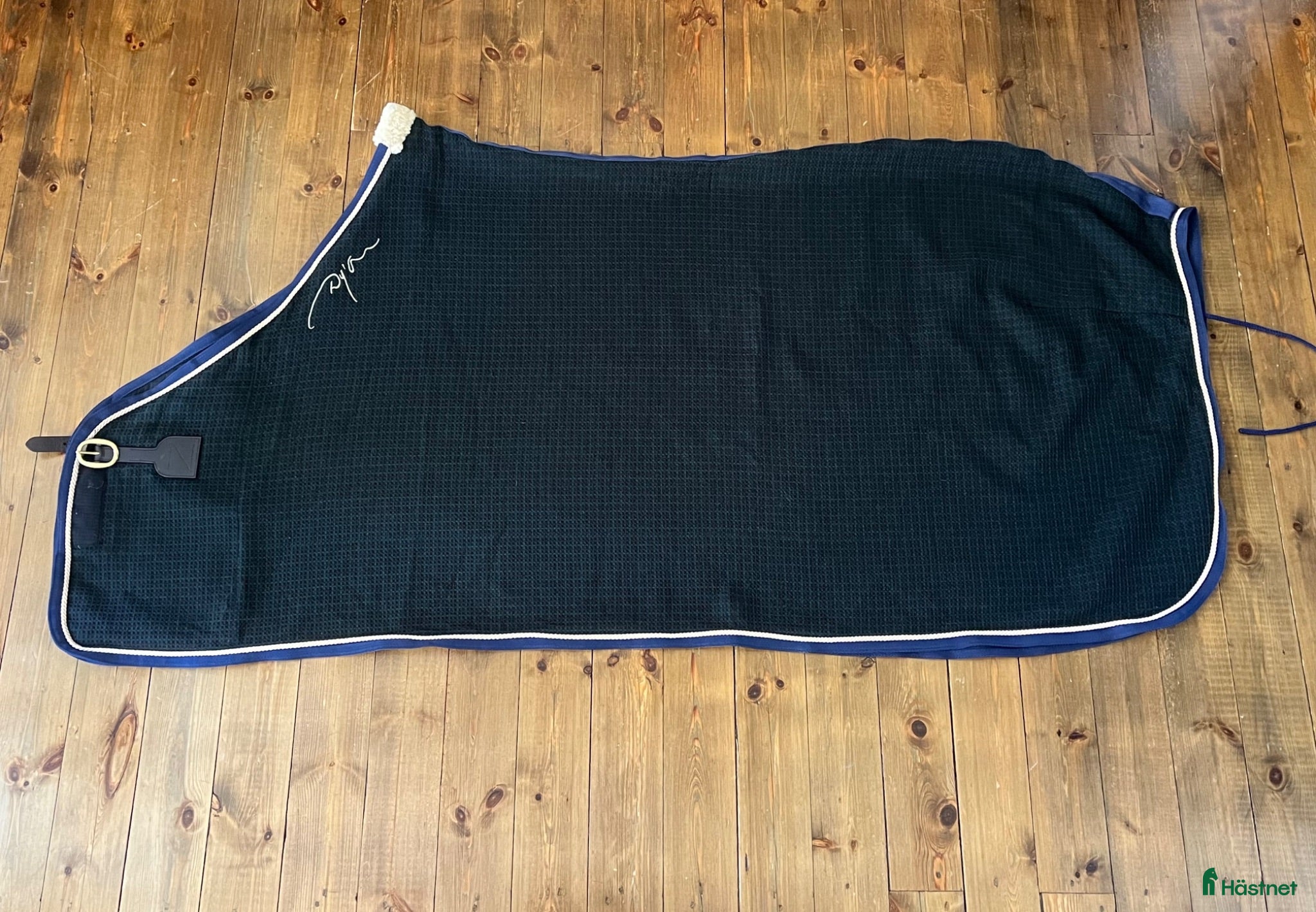 Täcken hästutrustning Dyon Honeycomb Waffle Cooler - navy  - Annons 23