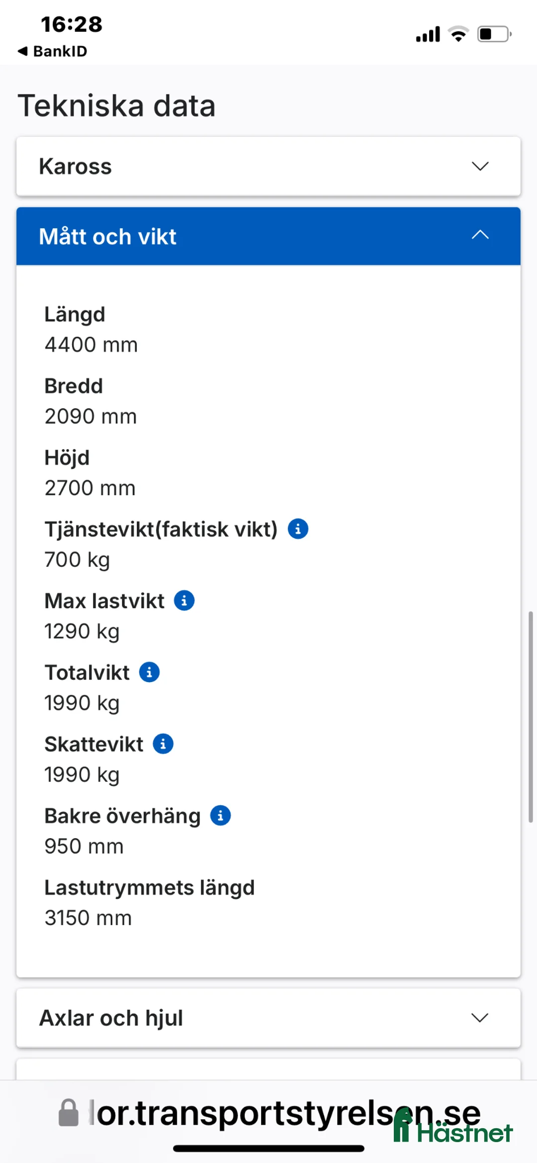 Hästtransporter  fordon & transport till salu: Nybesiktigad Atec C2 Diamond - Annons 2