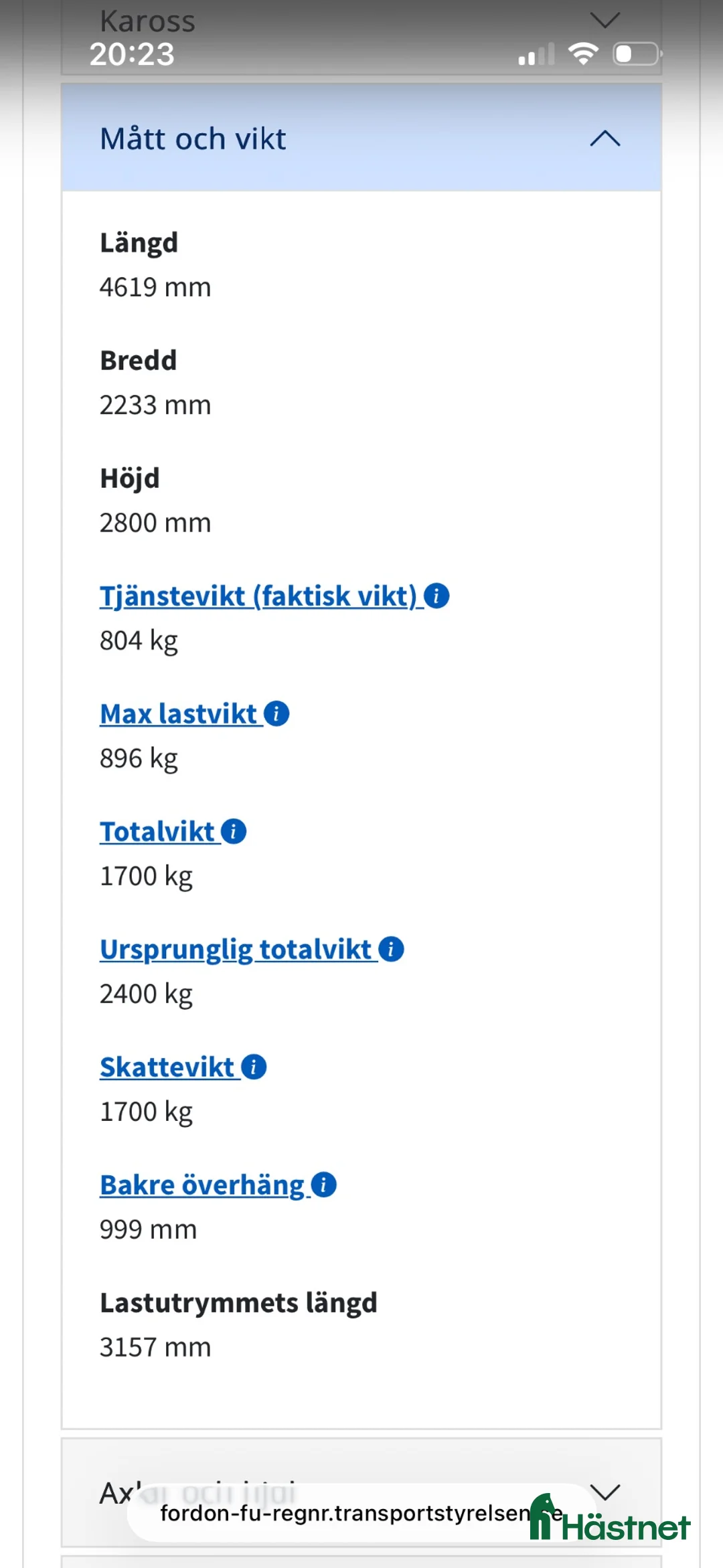 Hästtransporter  fordon & transport till salu: Humbaur Balios Aero bud mottages  - Annons 8
