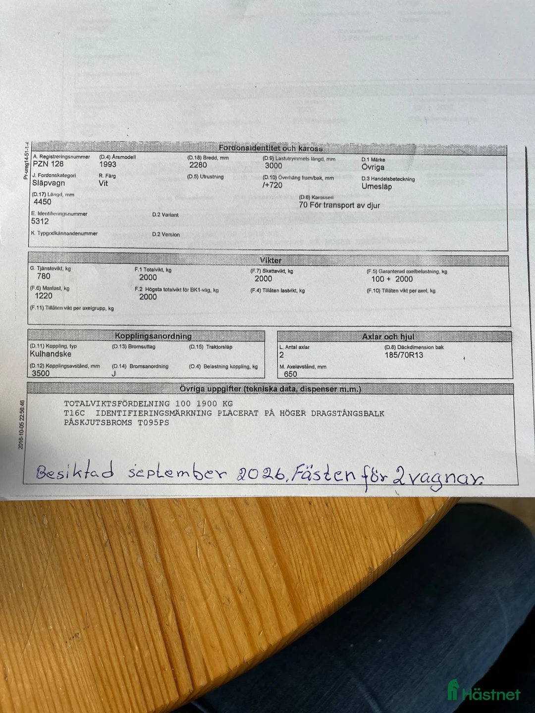 Hästtransporter  fordon & transport till salu: Umesläp i Delsbo - Annons 7