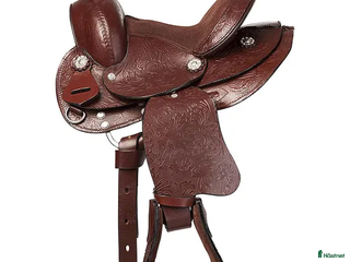 Sadlar hästutrustning till salu: Ny Westernsadel barn i Ör - Annons 3