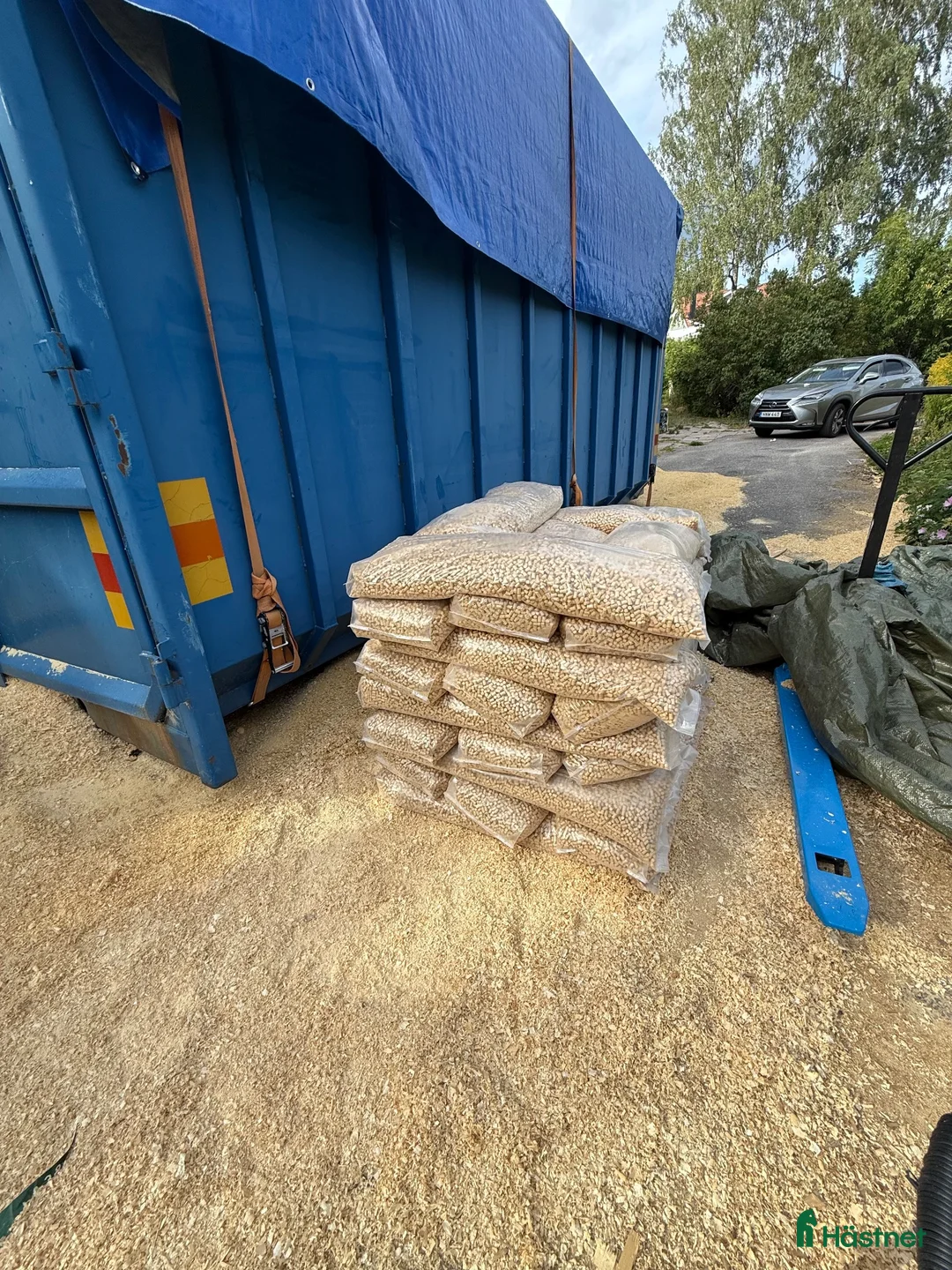 Stallinredning, stängsel & gård övrig utrustning till salu: Spånpellets - Annons 2
