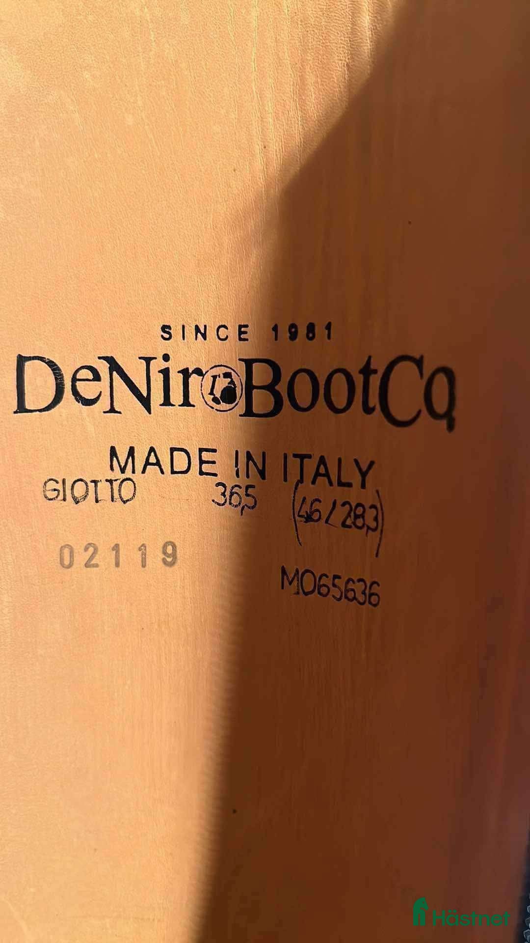 Ridstövlar ryttarutrustning till salu: De Niro brushed black dressyrstövel 36,5 (37) i Valbo - Annons 3
