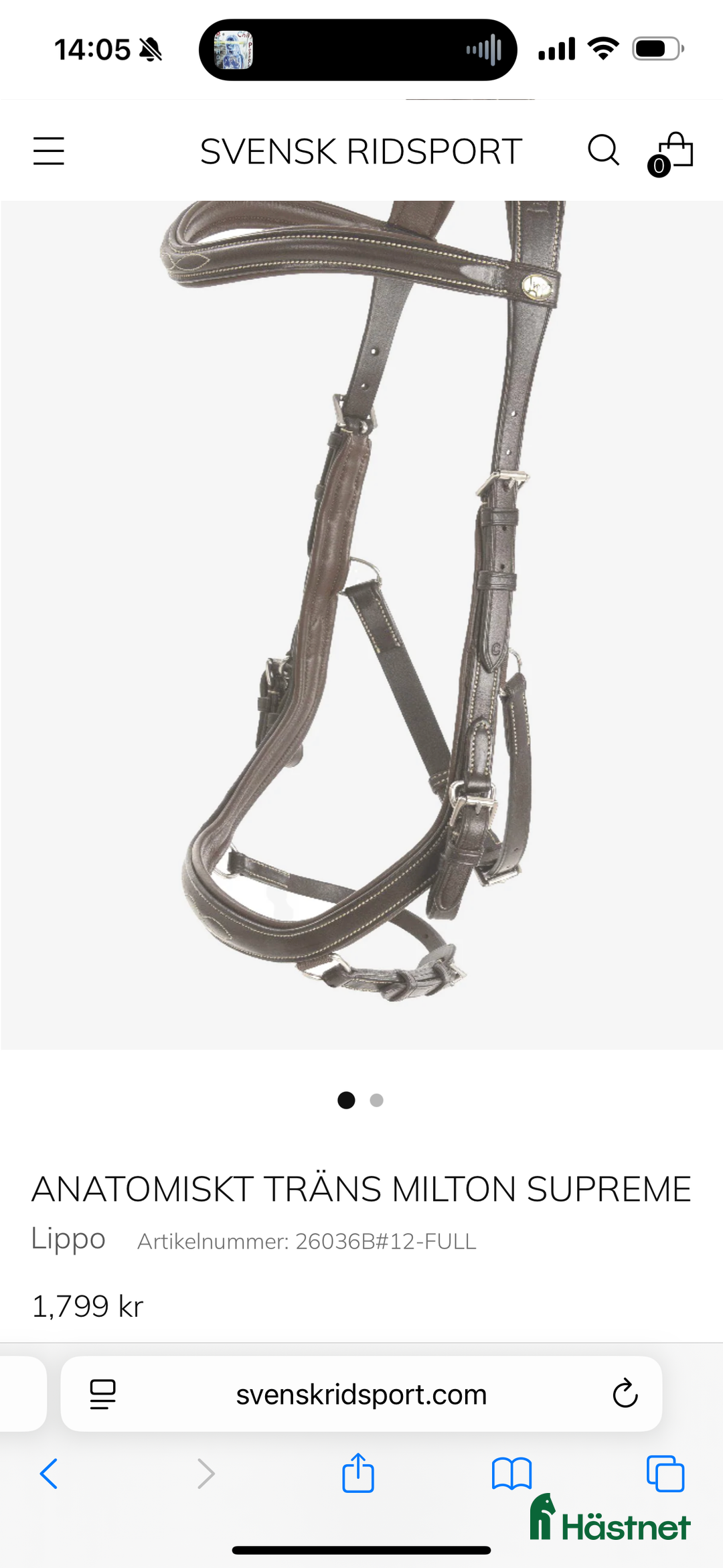 Träns hästutrustning till salu: Lippo träns i Gävle - Annons 5