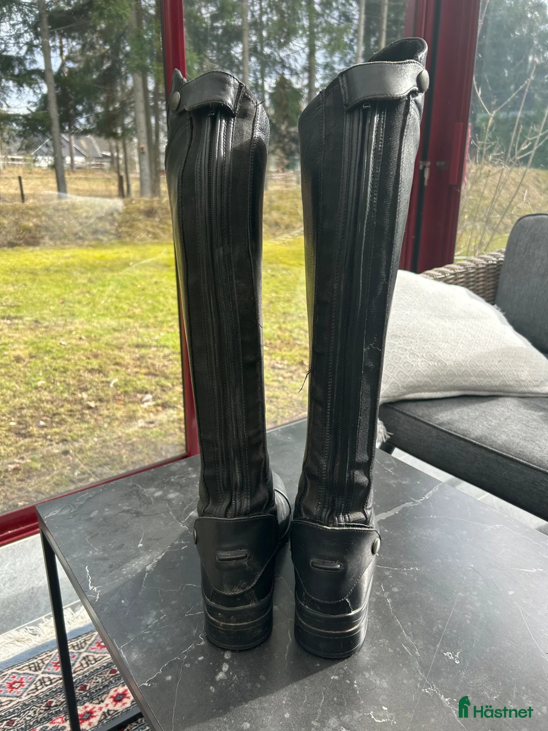 Ridstövlar ryttarutrustning till salu: Ridstövel vid skaft i Bro - Annons 2