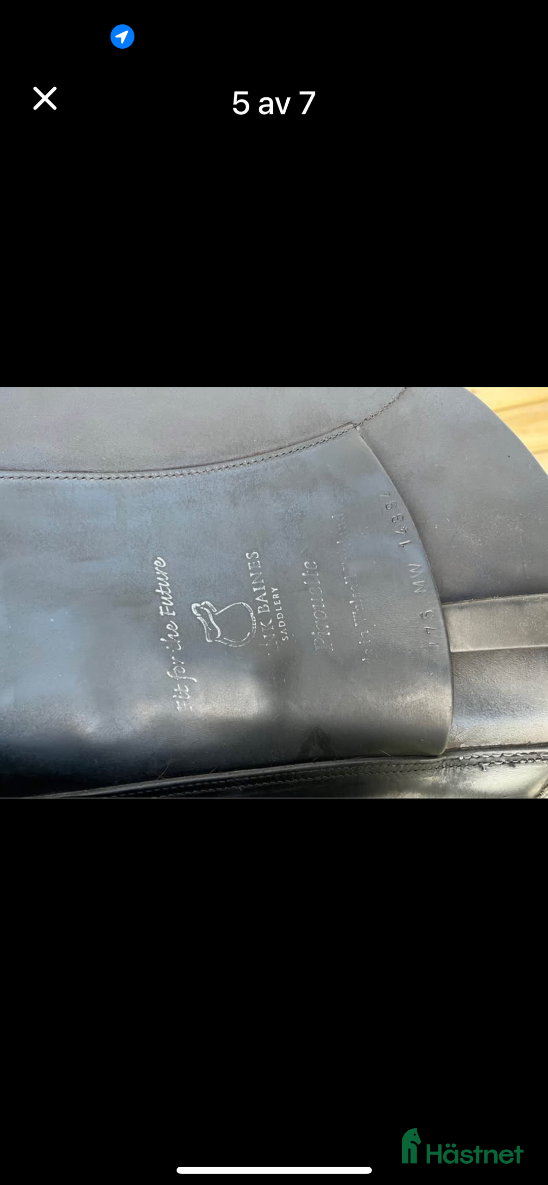 Övrig Hästutrustning hästutrustning till salu: Frank Baines Pirouette Dressyrsadel, 17, 5; MW i Ödsmål - Annons 5