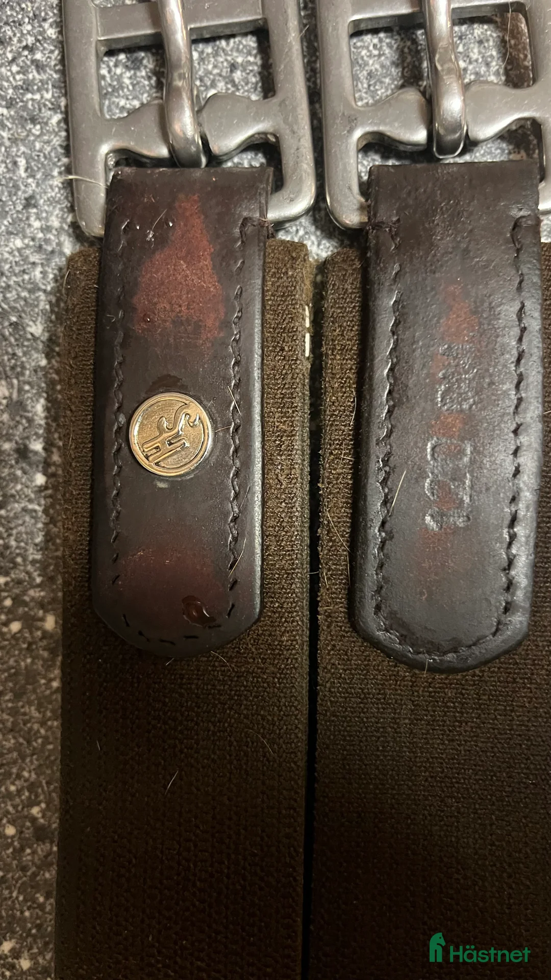 Sadeltillbehör hästutrustning till salu: Anatomisk lädergjord från HS 120 cm i Örby - Annons 5