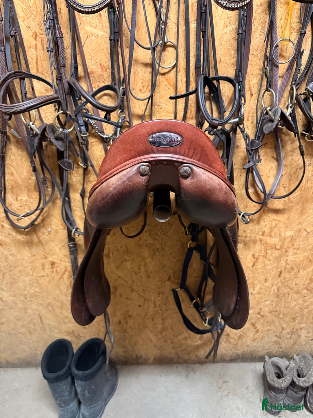 Sadlar hästutrustning till salu: Jaguar dressyrsadel 17.5 i Kullavik - Annons 3