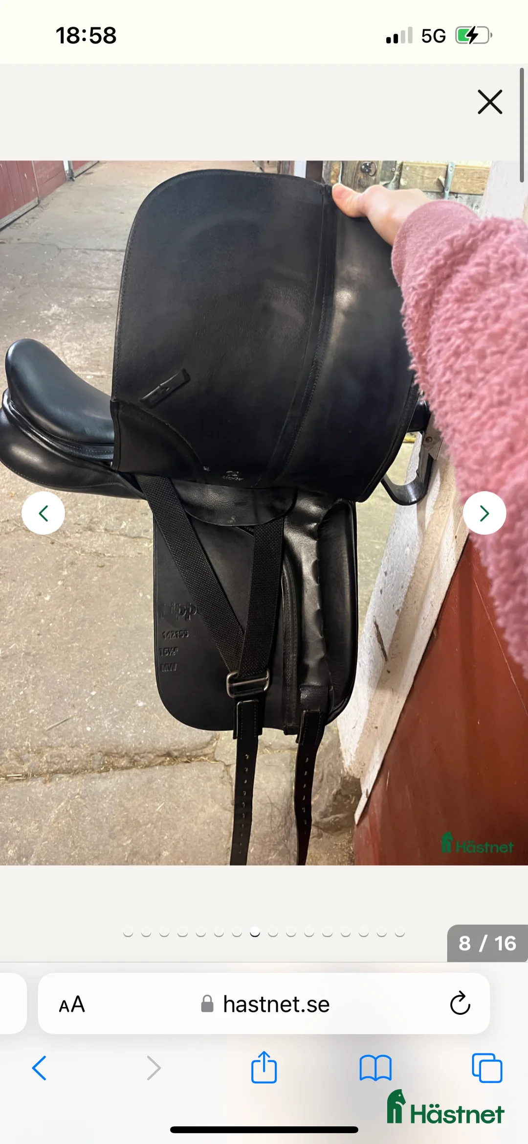 Sadlar hästutrustning till salu: Lippo Dressyrsadel som passar liten ryttare&ponny i Vallentuna - Annons 8