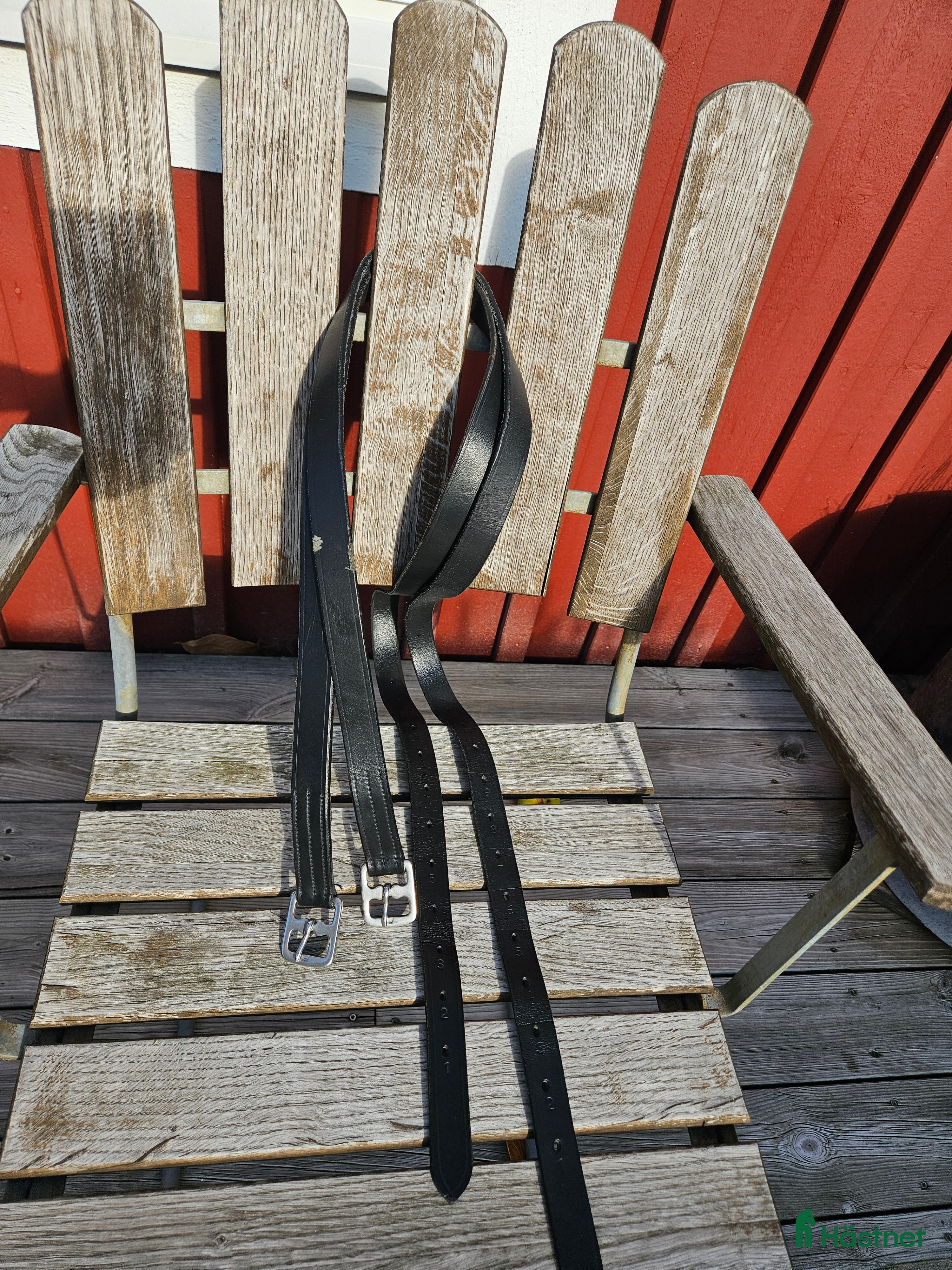 Sadeltillbehör hästutrustning till salu: Stigläder 145 cm i Lund - Annons 1