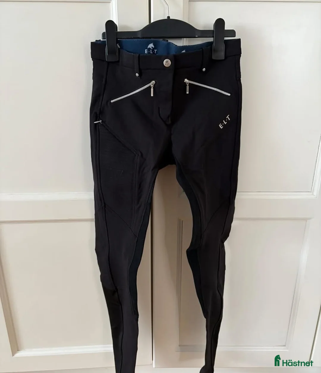 Ridbyxor ryttarutrustning till salu: Svarta E.L.T ridbyxor till salu - Annons 1