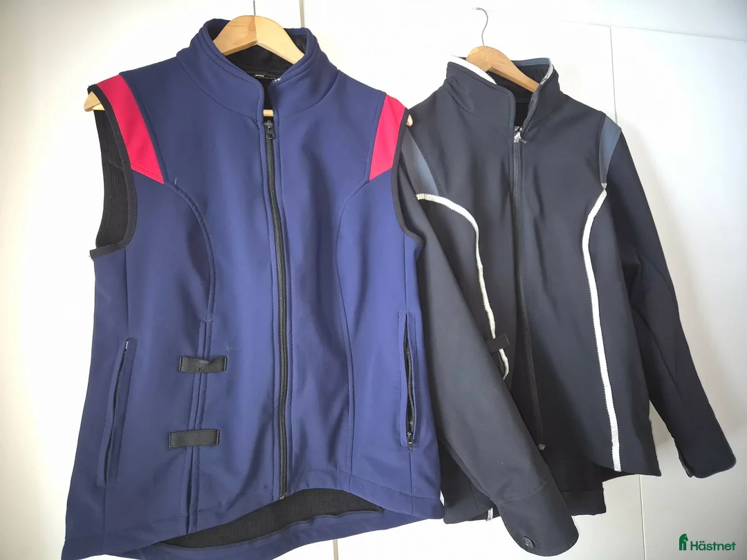 Säkerhetsvästar ryttarutrustning till salu: Helite jacka + väst airbag "zip-in" i Kristinehamn - Annons 1