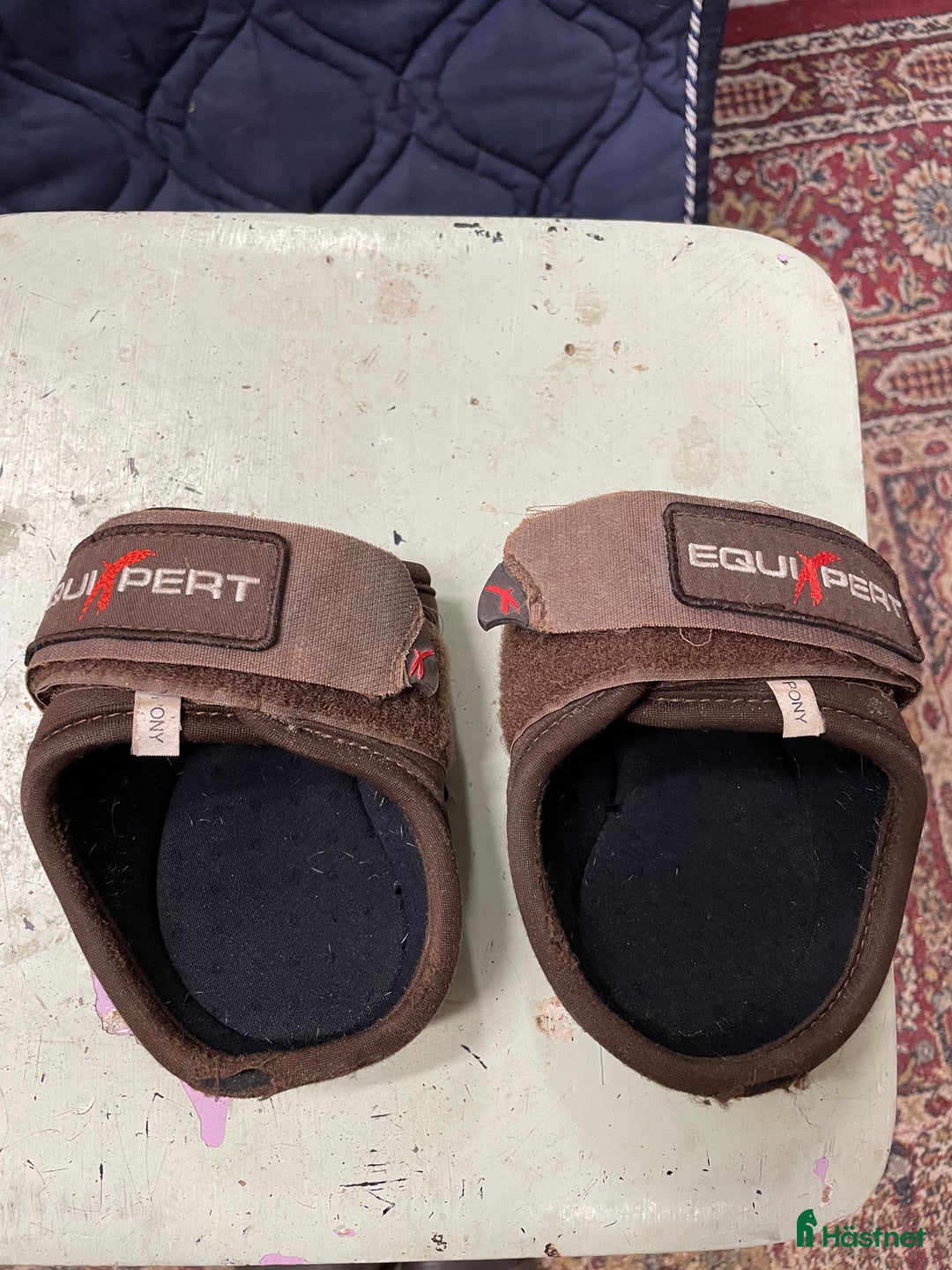 Benskydd hästutrustning till salu: Säljer dessa bakskydd från Equipert i Norrtälje - Annons 2