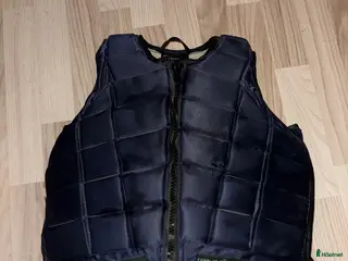 Säkerhetsvästar ryttarutrustning till salu: Racesafe väst – mörkblå, Childs X-Large - Annons 16