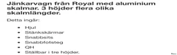 Travsulkys trav till salu: Royal Booster  - Annons 2