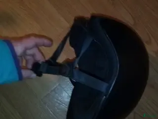 Hjälmar ryttarutrustning till salu: Svart idhjälm med glitter - Annons 10